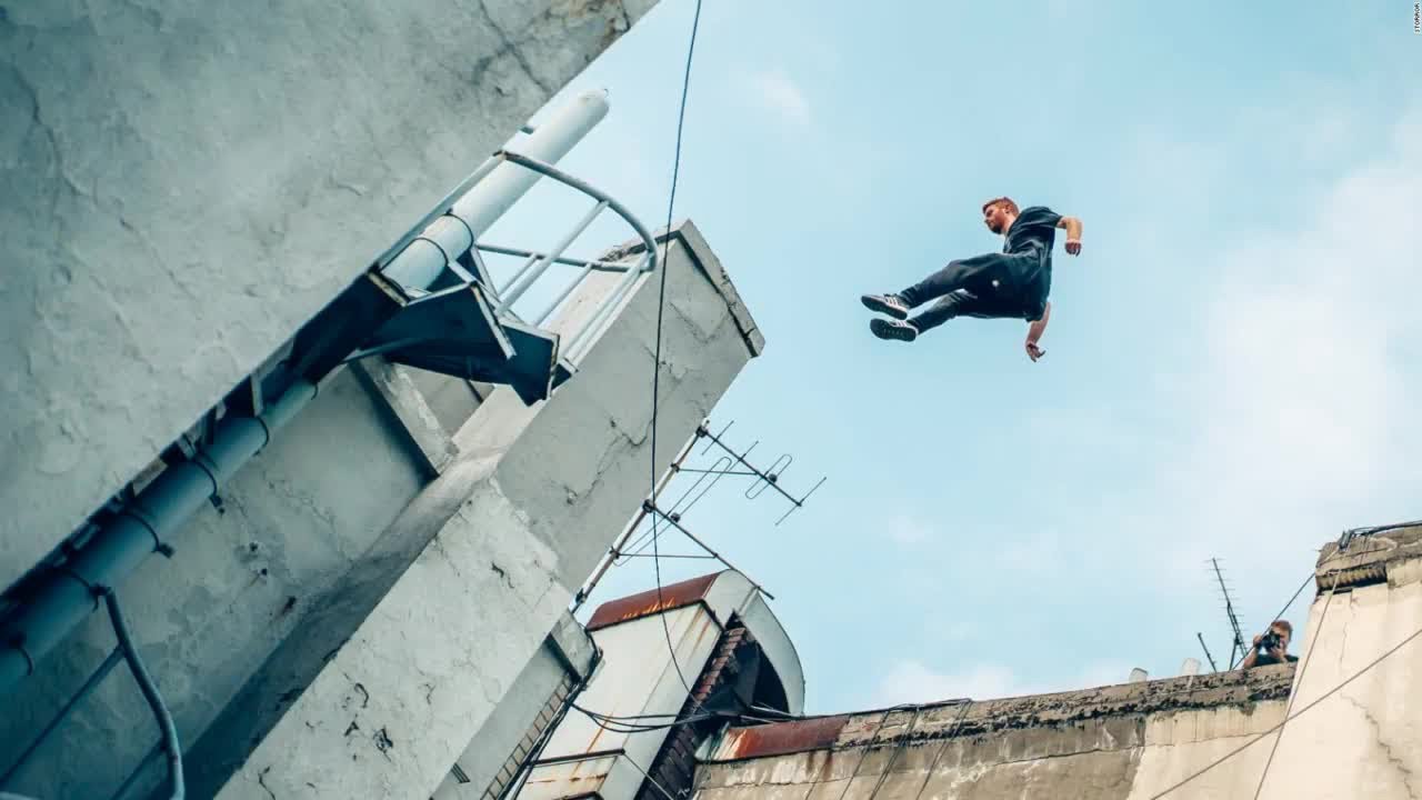 The extreme parkour team whose death-defying jumps caught the attention ...