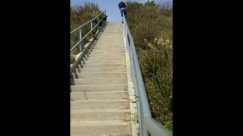 Stair Rail Sliding down the banister
