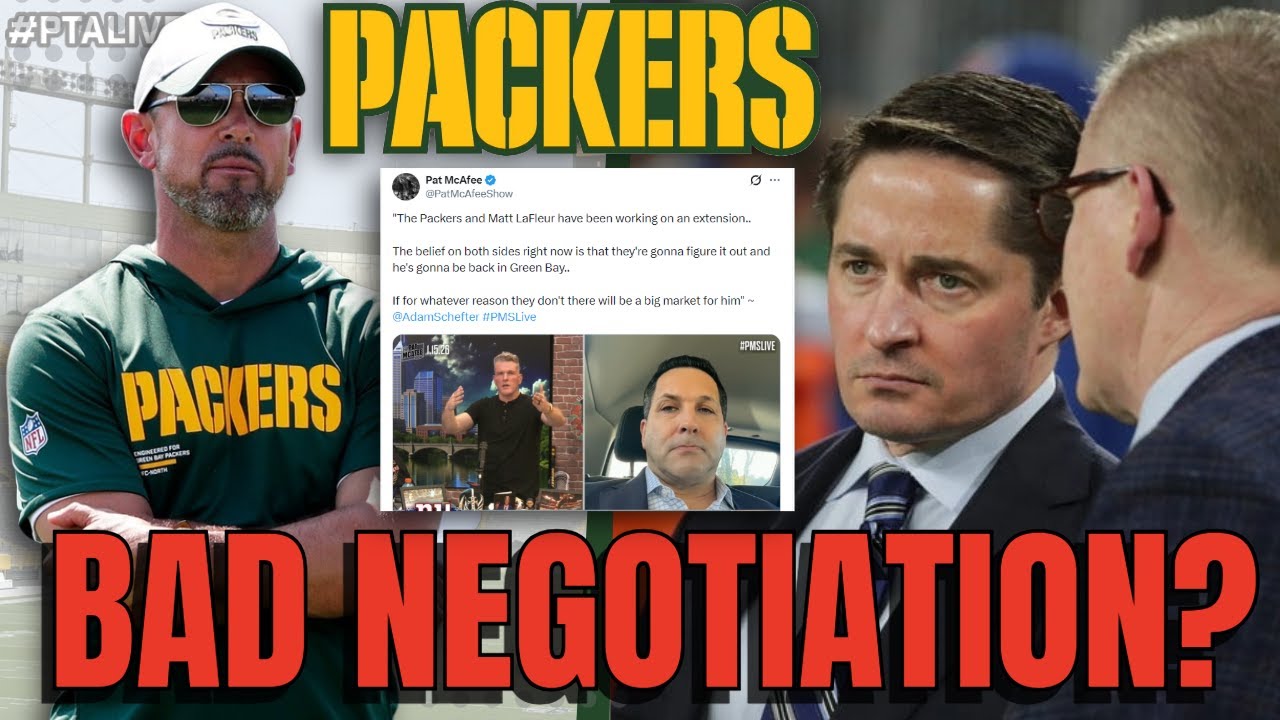 🚨 Packers Contract ROADBLOCK? Are They DISRESPECTING Matt LaFleur?!