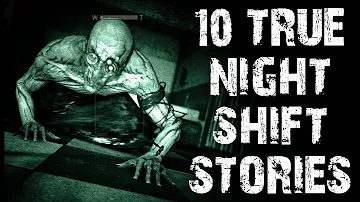 10 TRUE Disturbing & Terrifying Night Shift Scary Stories | Horror Stories To Fall Asleep to