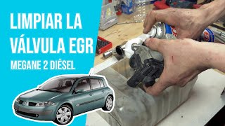 Limpiar la válvula EGR MEGANE 2 1.5 dCi ♻️