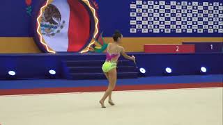 Amanda Bosch México 🇲🇽🥇29.150 Campeonato Panamericano de gimnasia Ritmica 2023