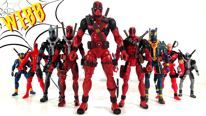 DEADPOOL Action Figure Evolution Part 1