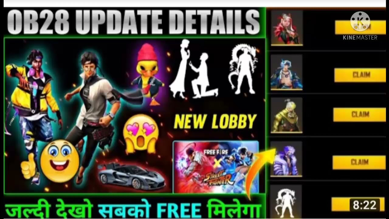 OB28 update details new event❤️❤️