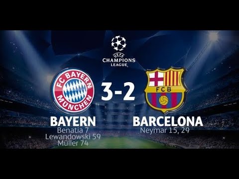 88kbet x BADUT4D - Bayern Munchen vs Barcelona 3-2 Semifinal Leg II UCL 2014 2015 Gol & Sorotan Momen Terbaik
