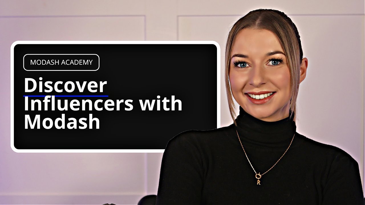 Modash Styling Find Influencers ANYWHERE In The World! | Modash Academy - YouTube