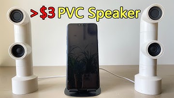 🔊$3 PVC Pipe Speaker – Tiny DIY Build with Surprising Bass #BluetoothSpeaker #DIYSpeaker #DeepBass