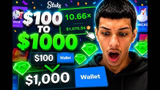 Turning $100 Into $1000 Challenge…