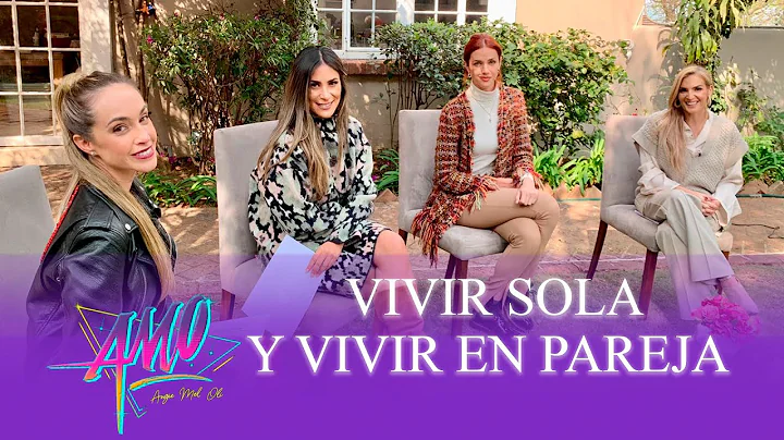 PAMELA ALMAZA DE REBELDE | VIVIR SOLA Y VIVIR EN P...