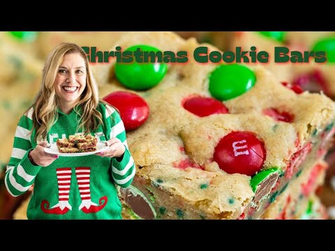 Christmas Cookie Bars