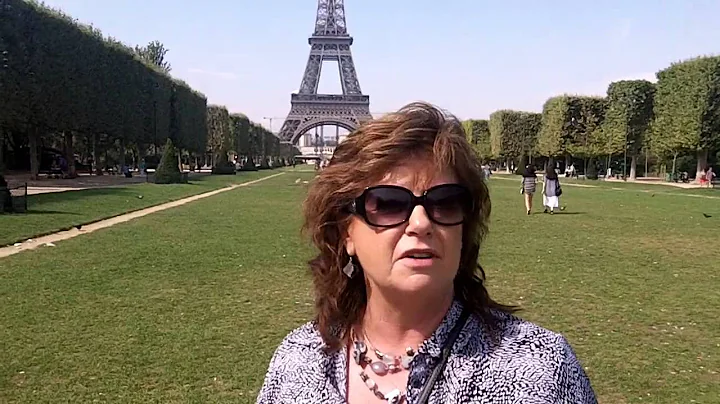 Debbie Underwood at Eiffel Tower