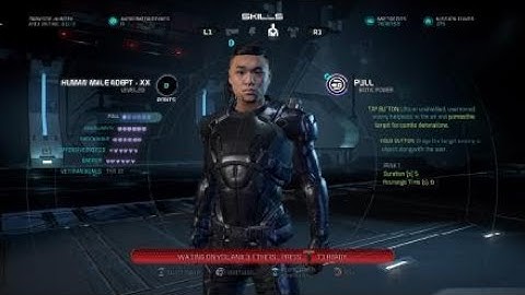 Mass effect Andromeda Human Adept platinum run