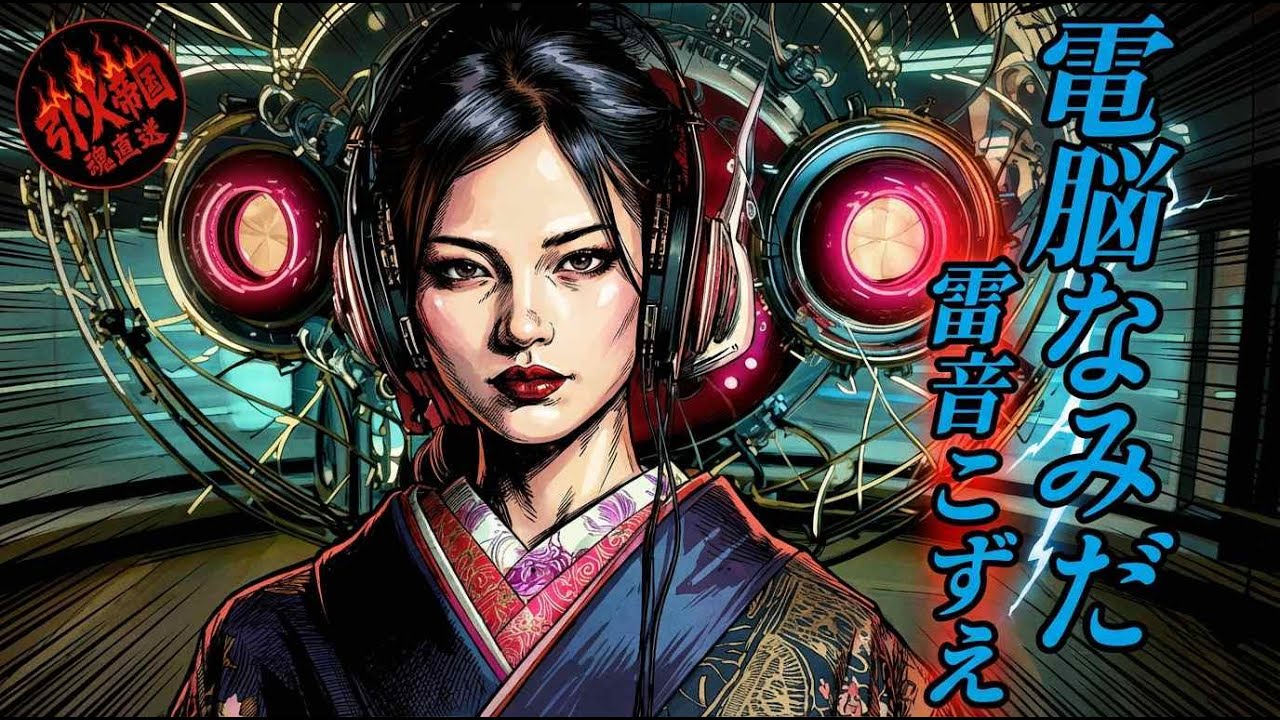サイバー演歌 電脳なみだ ｜雷音こずえ - YouTube