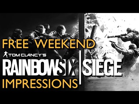 Rainbow 6 Siege - Steam Free Weekend! [PC Gameplay, Impressions]