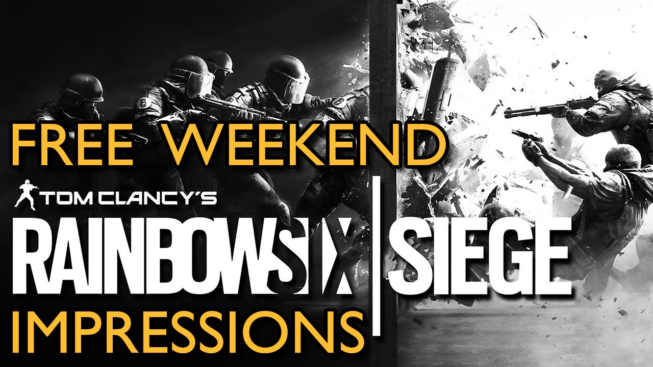 Rainbow 6 Siege Steam Free Weekend! [PC Gameplay, Impressions] YouTube