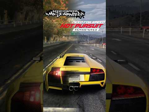 Lamborghini Murcielago Comparison NFS Most Wanted Vs Nfs Hot Pursuit Lamborghinni Eagames Nfs