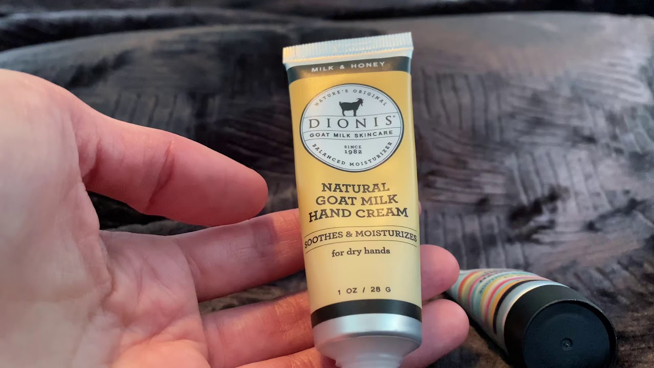 Costco Dionis Goat Milk Hand Cream YouTube