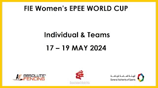 Fujeirah Epee Team World Cup 2024 - Podium