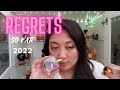 2022 PERFUME REGRETS ! PERFUMES THAT I REGRET BUYING SO FAR THIS YEAR | PERFUME COLLECTION 2022