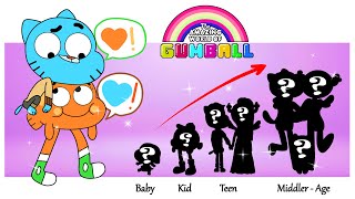 The Amazing World Of Gumball Growing Up Compilation Adn World