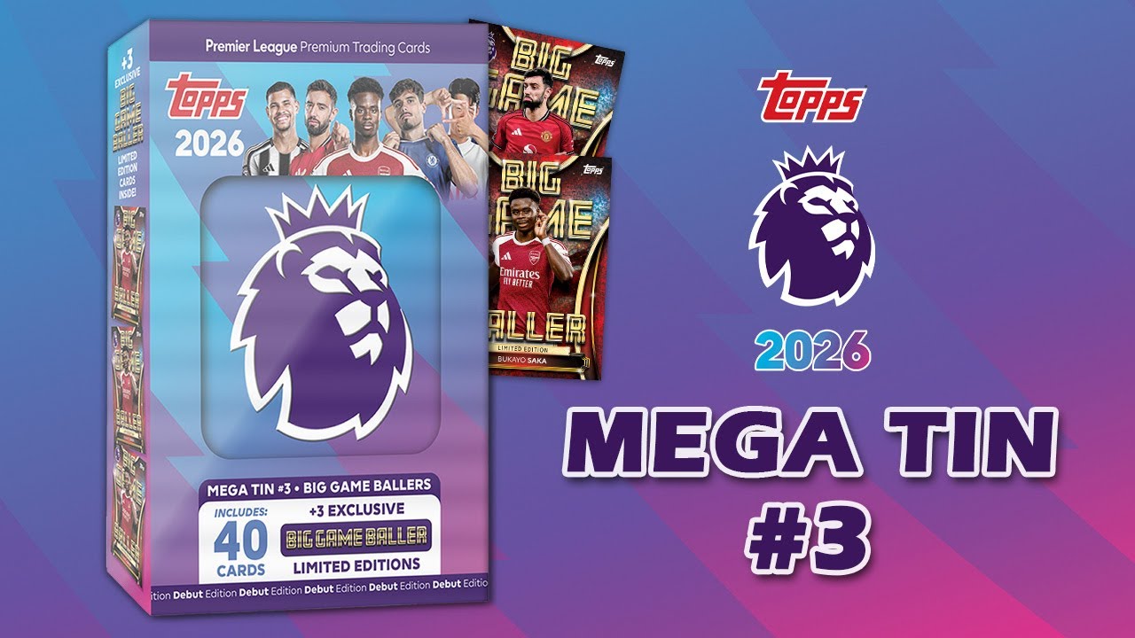 Cartes Football Premier League édition Début Cartes à Collectionner