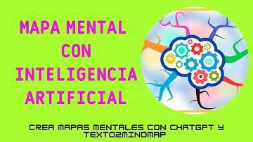 Crea MAPAS MENTALES con Inteligencia Artificial   [CHATGPT Y TEXTO2MINDMAP]