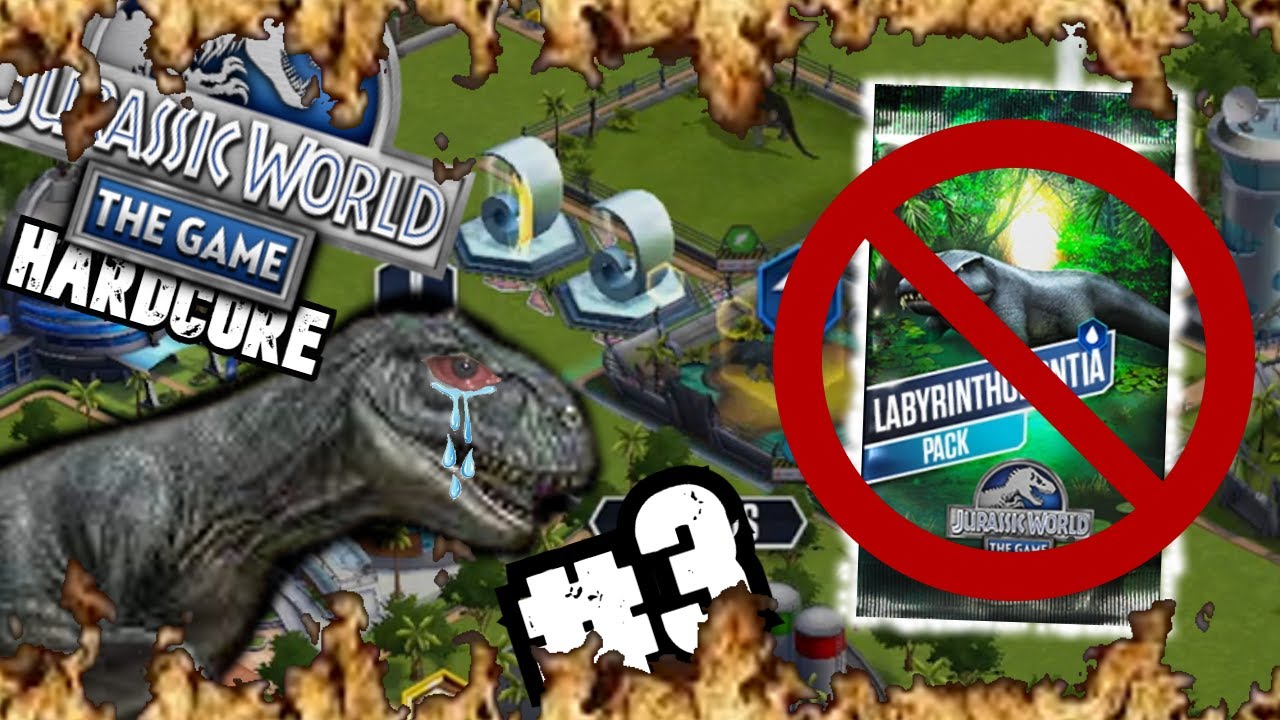 Time was Against Me || Jurassic World the Game HARDCORE Ep3
