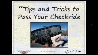 Pass your checkride with DPE Jason Blair