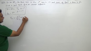 Class 10 Maths (Ex 5C  Q25)  Arithmetic Progression (R S Agarwal 2019)