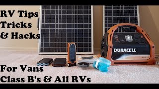 RV Stuff ~ Ideas, Tips & Hacks for Class B's ~ Vans, Really ANY RV