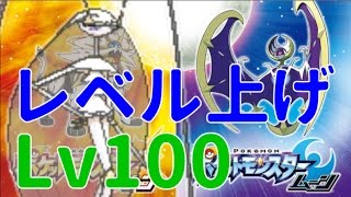 ポケモンサンムーン 目指せlv１００ 簡単 レベル上げフェスサークル編 Youtube