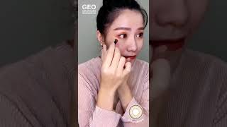 GEO Eyeniq系列 Glam Brown X 南瓜妝 Geo Blenz Chic Brown