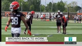 Day 1 of Browns mandatory minicamp - Sports4CLE 6/10/25