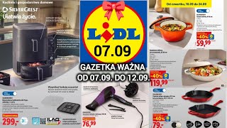 LIDL 07.09 ✨ Lidl Katalog Promocyjny Lidl od 7.09 Kuchnia Gazetka #lidlpolska