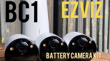 EZVIZ BC1-B3 Three Cameras with One Base Station Kit - battery camera system - easy setup