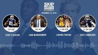 Zeke's season, Load management, Lakers\/Pacers, Dak's shoulder | UNDISPUTED Audio Podcast