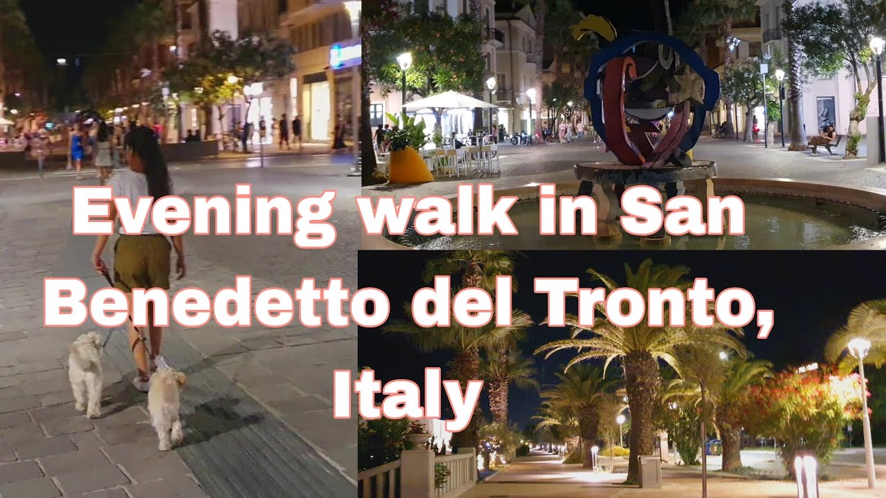 Night walks in San Benedetto del Tronto with afam #italy #europe #afam #ldrnomore