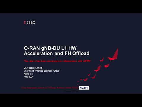 gNB-DU L1 HW Acceleration and FH Offload