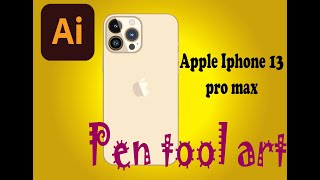 Apple iphone 13 Pro Max | Vector art | illustration  #master pentool