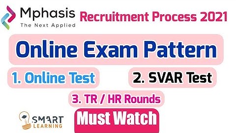 Mphasis Recruitment Process 2022 | Mphasis Exam Pattern 2022 | Mphasis | Smart Learning