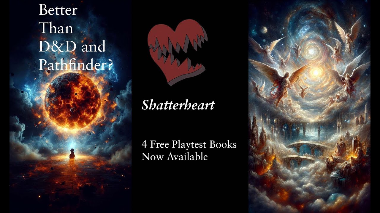 Free Playtest Books now available - Black Friday/Cyber Monday Special