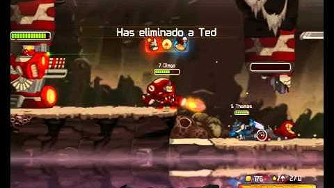 Awesomenauts Gameplay - Clunk is OP....