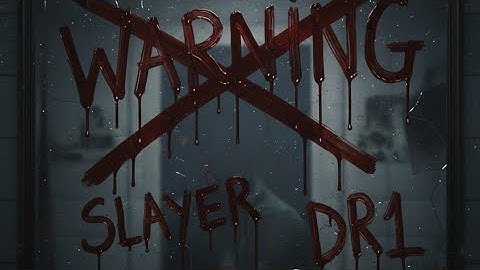 (BRUTE) Slayer X DR1- Warning (Prod. by ONE)/ Lyrical Video 