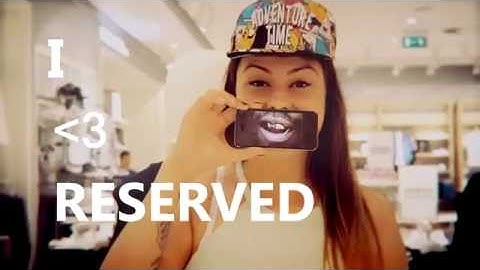 I love RESERVED