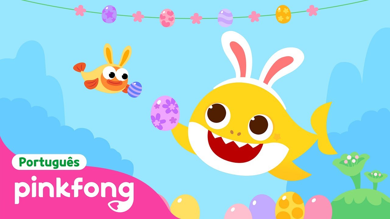 Feliz Páscoa do Bebê Tubarão | Semana Santa | Pinkfong, Bebê Tubarão ...