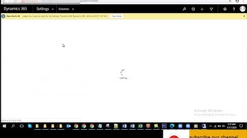 How to create Solution Dynamics CRM