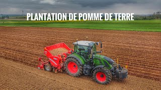 Plantation de pommes de terre 🥔 | Fendt 514 | Grimme gl420 🤠