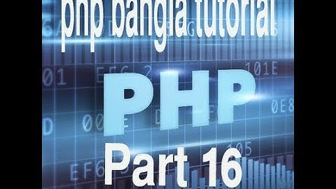 PHP Bangla Tutorial for Beginners Full - PHP Tutorial Part 16 - PHP String Operators