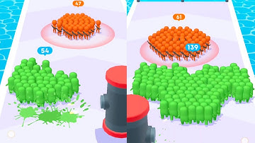 Count Masters : Crowd Clan & Stickman Running Game - All Level Gameplay Walkthrough Part #19 #Shorts