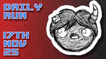 The Binding of Isaac | Daily Run 17th Nov 2025 (Rank: 5️⃣)